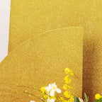 Set of 4 Gold Chiara Wedding Arch Covers Shimmer Tinsel Finish, Fitted Covers For Half Moon Backdrop Stands - 2.5ft, 5ft, 6ft, 7ft - Bell Racket Store