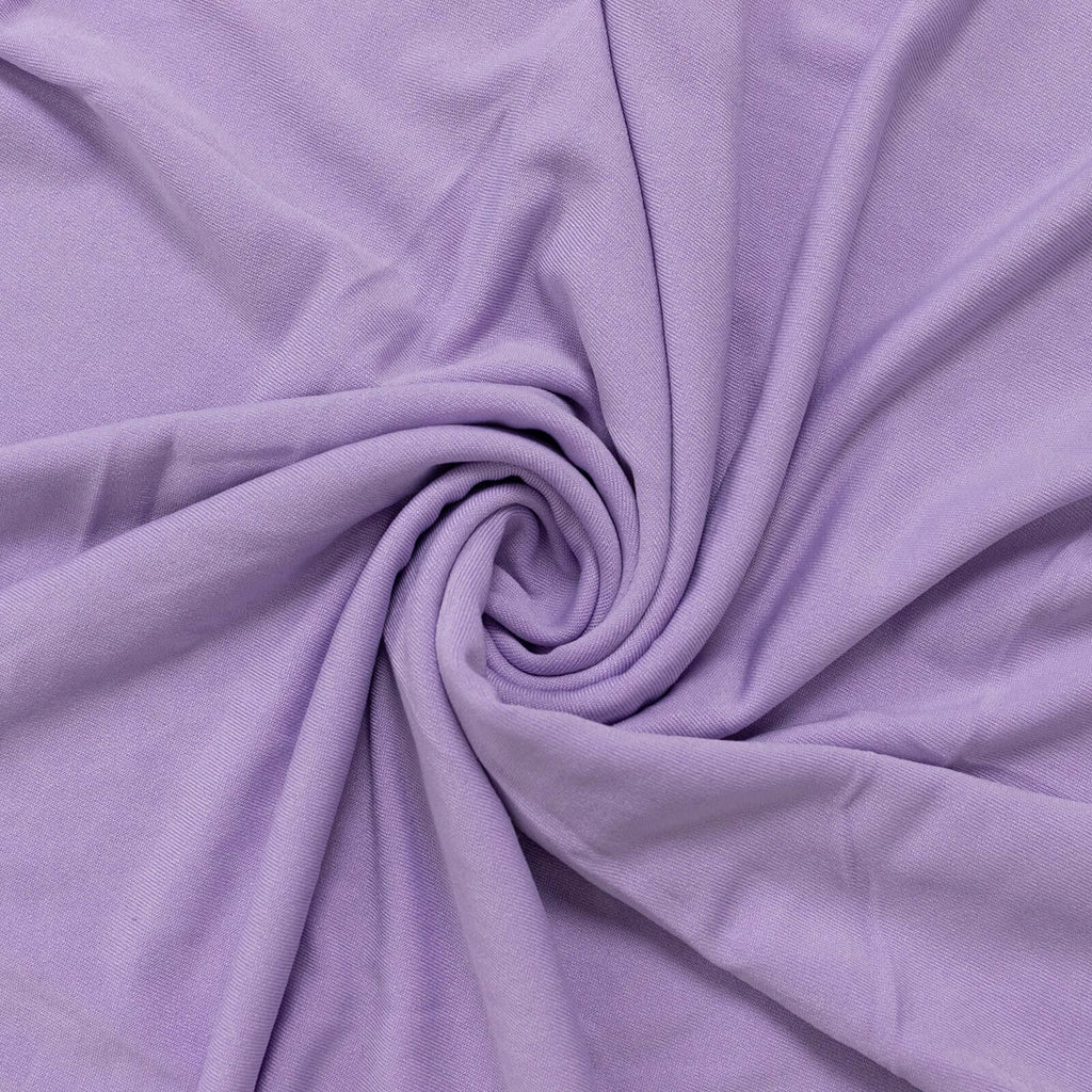 Set of 4 Matte Lavender Lilac Spandex Half Moon Chiara Backdrop Stand Covers, Custom Fitted Wedding Arch Covers - 2.5ft,5ft,6ft,7ft - Bell Racket Store