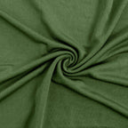 Set of 4 Matte Olive Green Spandex Half Moon Chiara Backdrop Stand Covers, Custom Fitted Wedding Arch Covers - 2.5ft,5ft,6ft,7ft - Bell Racket Store