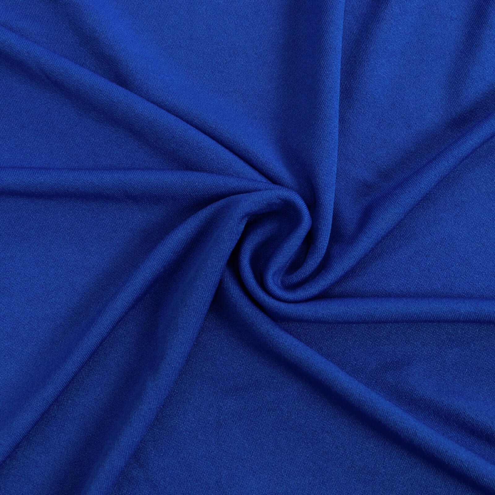 Set of 4 Matte Royal Blue Spandex Half Moon Chiara Backdrop Stand Covers, Custom Fitted Wedding Arch Covers - 2.5ft,5ft,6ft,7ft - Bell Racket Store