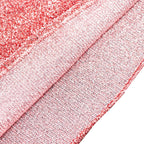 Set of 4 Rose Gold Chiara Wedding Arch Covers Shimmer Tinsel Finish, Fitted Covers For Half Moon Backdrop Stands - 2.5ft, 5ft, 6ft, 7ft - Bell Racket Store