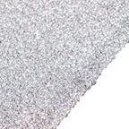 Set of 4 Silver Chiara Wedding Arch Covers Shimmer Tinsel Finish, Fitted Covers For Half Moon Backdrop Stands - 2.5ft, 5ft, 6ft, 7ft - Bell Racket Store