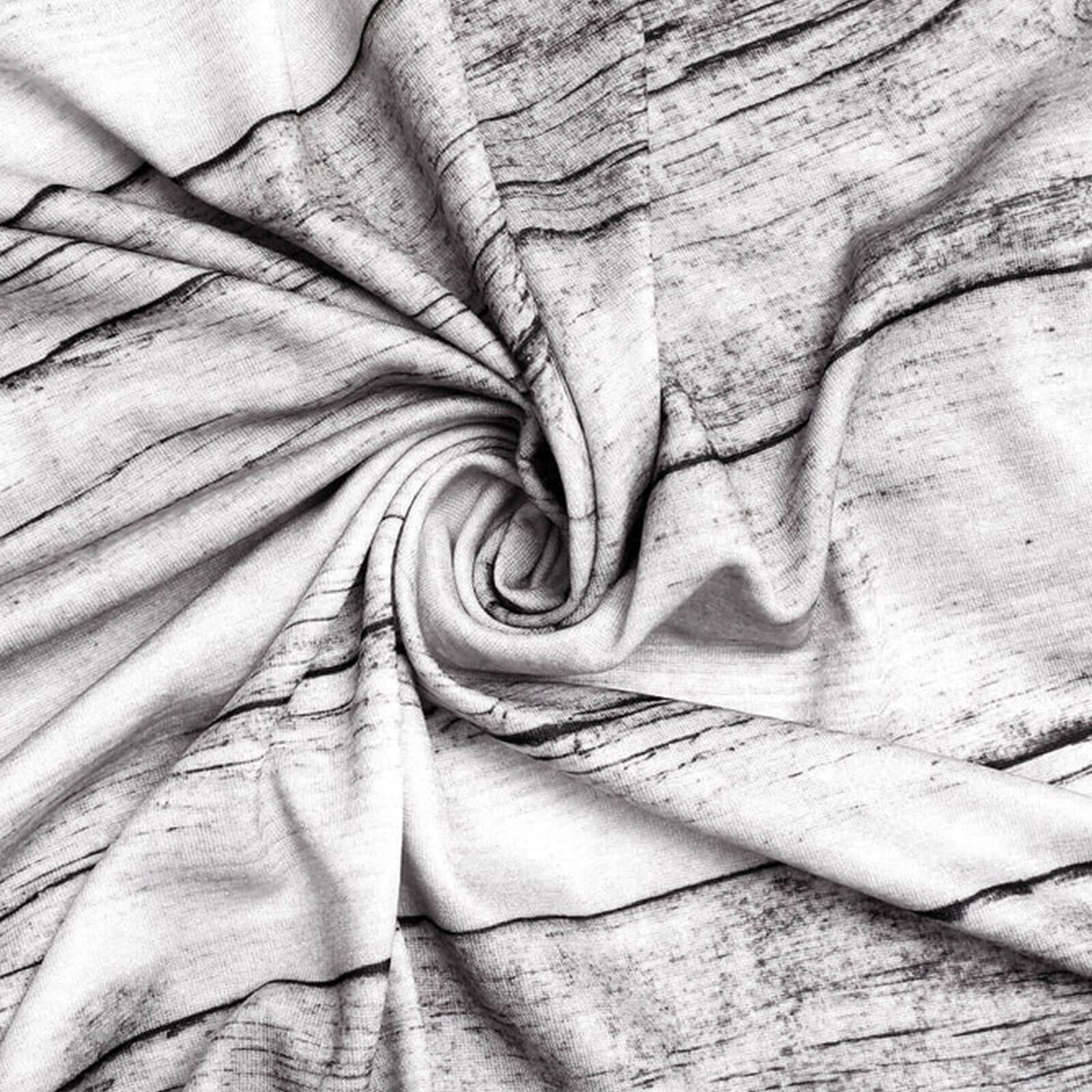 Set of 4 Whitewash Rustic Wood Print Spandex Chiara Wedding Arch Covers, Fitted Covers For Half Moon Backdrop Stands - 2.5ft, 5ft, 6ft, 7ft - Bell Racket Store