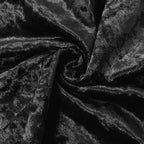 Set of 5 Black Crushed Velvet Cylinder Pedestal Stand Covers, Premium Pillar Prop Covers - Bell Racket Store