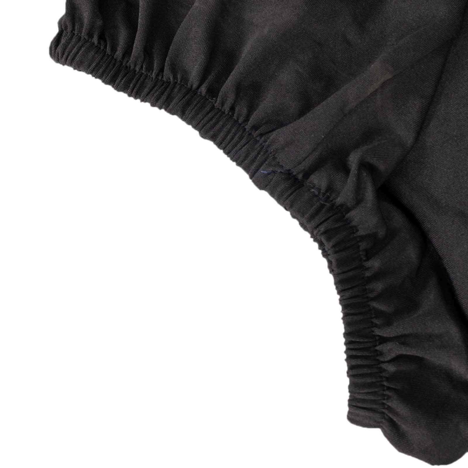 Set of 5 Black Spandex Rectangle Pedestal Stand Covers, Stretchable Pillar Prop Covers - 160 GSM - Bell Racket Store