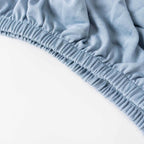 Set of 5 Dusty Blue Spandex Rectangle Pedestal Stand Covers, Stretchable Pillar Prop Covers - 160 GSM - Bell Racket Store