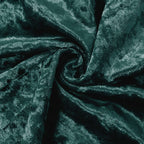 Set of 5 Hunter Emerald Green Crushed Velvet Cylinder Pedestal Stand Covers, Premium Pillar Prop Covers - Bell Racket Store