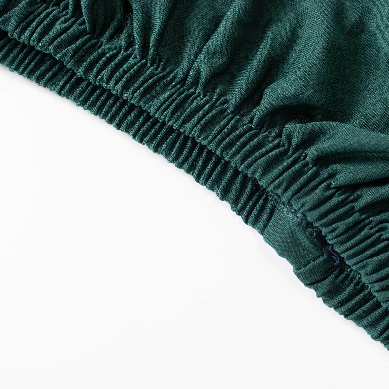 Set of 5 Hunter Emerald Green Spandex Rectangle Pedestal Stand Covers, Stretchable Pillar Prop Covers - 160 GSM - Bell Racket Store