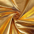 Set of 5 Metallic Gold Spandex Cylinder Pedestal Stand Covers, Shiny Stretchable Pillar Prop Covers - 130 GSM - Bell Racket Store