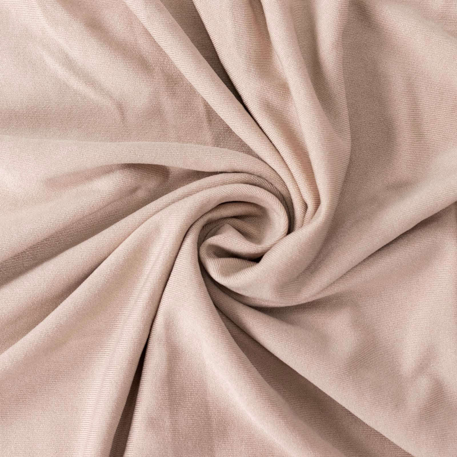 Set of 5 Nude Spandex Rectangle Pedestal Stand Covers, Stretchable Pillar Prop Covers - 160 GSM - Bell Racket Store