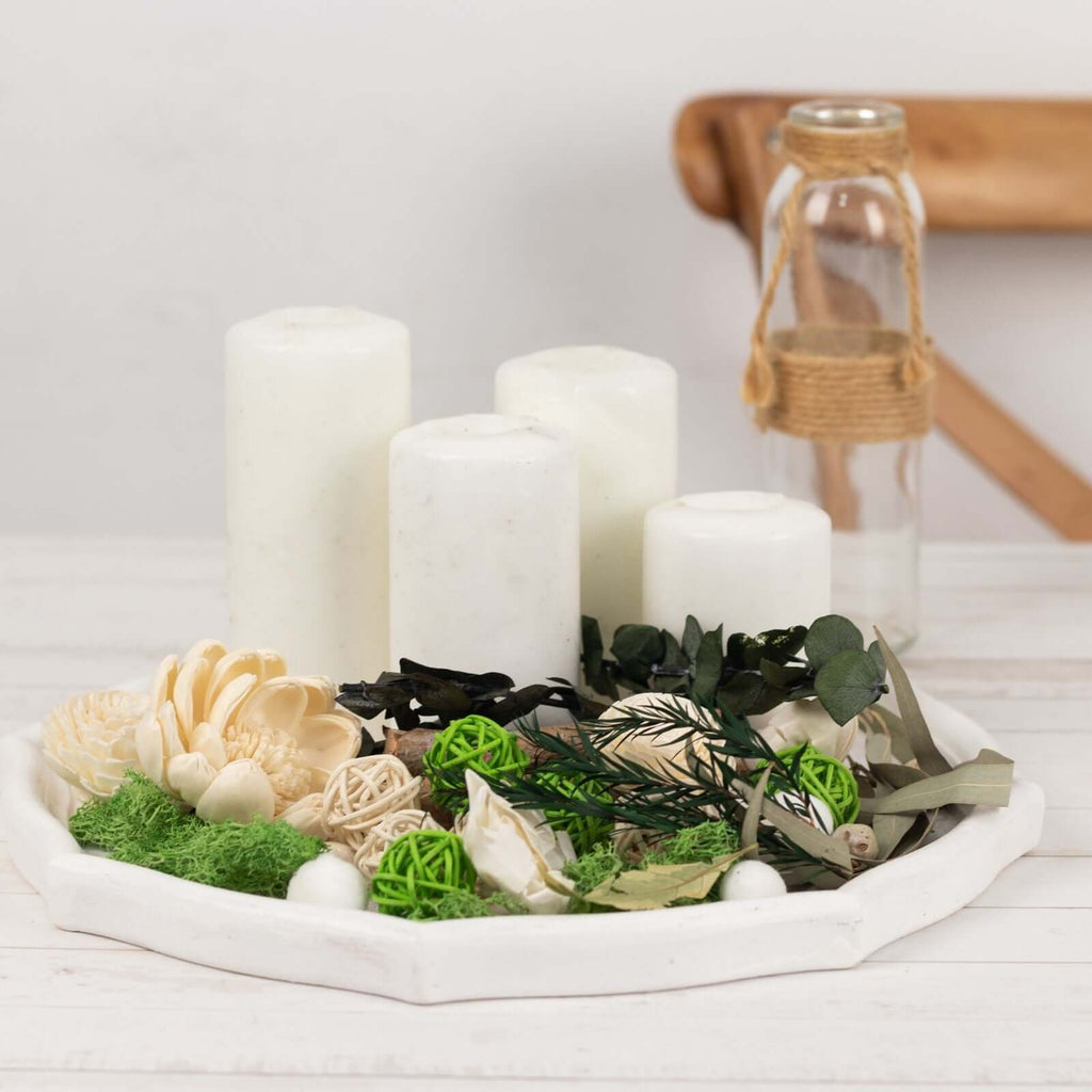 Set of Natural Potpourri Vase Fillers Dried Assorted with Vanilla Fragrance Oil - DIY Decorations - Bell Racket Store