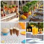 Shatterproof Champagne Flutes â€“ 12 Reusable 6oz Clear Plastic Toasting Glasses for Celebrations & Special Occasions - Bell Racket Store