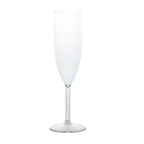 Shatterproof Champagne Flutes â€“ 12 Reusable 6oz Clear Plastic Toasting Glasses for Celebrations & Special Occasions - Bell Racket Store