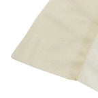 Sheer Backdrop Curtain Panel 5ft Ã— 10ft Beige â€“ Wedding Arch Drape with Rod Pocket - Bell Racket Store