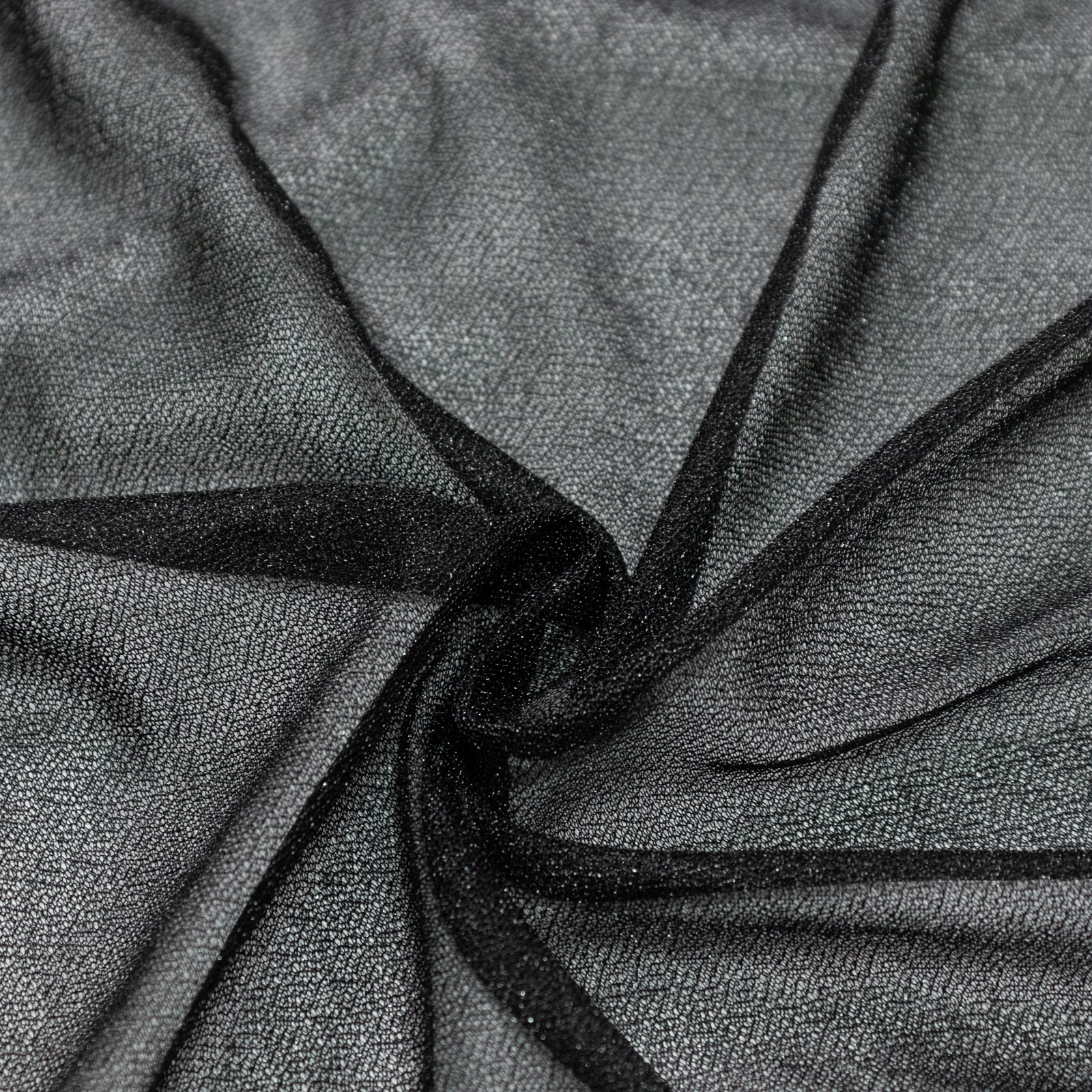 Sheer Backdrop Curtain Panel 5ft Ã— 10ft Black â€“ Wedding Arch Drape with Rod Pocket - Bell Racket Store