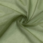 Sheer Backdrop Curtain Panel 5ft Ã— 10ft Dusty Sage Green â€“ Wedding Arch Drape with Rod Pocket - Bell Racket Store