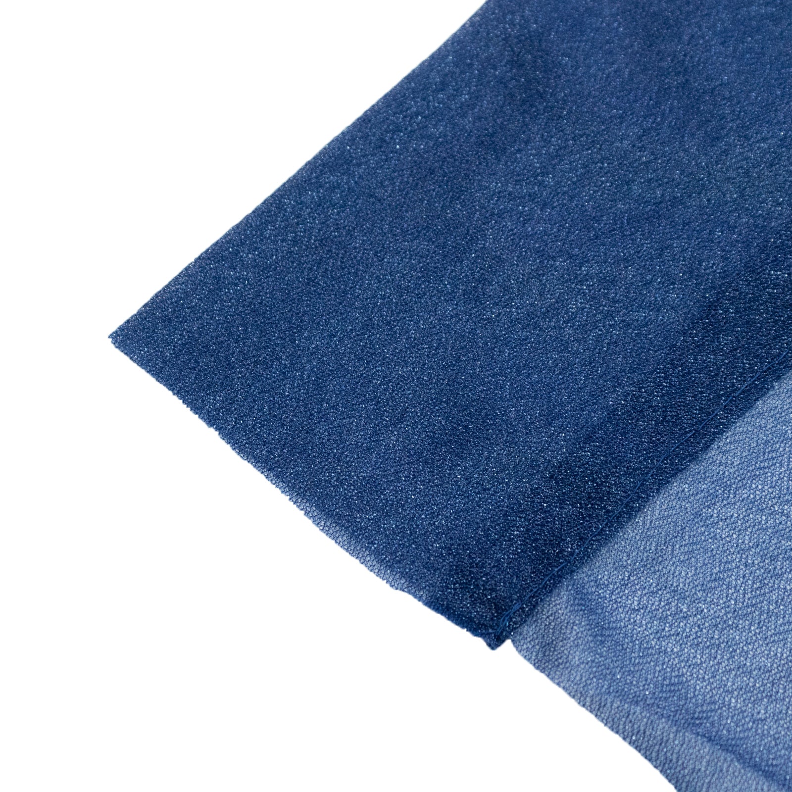 Sheer Backdrop Curtain Panel 5ft Ã— 10ft Navy Blue â€“ Wedding Arch Drape with Rod Pocket - Bell Racket Store