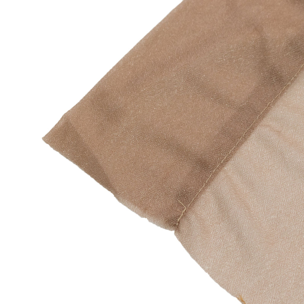 Sheer Backdrop Curtain Panel 5ft Ã— 10ft Taupe â€“ Wedding Arch Drape with Rod Pocket - Bell Racket Store