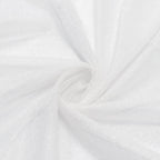 Sheer Backdrop Curtain Panel 5ft Ã— 10ft White â€“ Wedding Arch Drape with Rod Pocket - Bell Racket Store