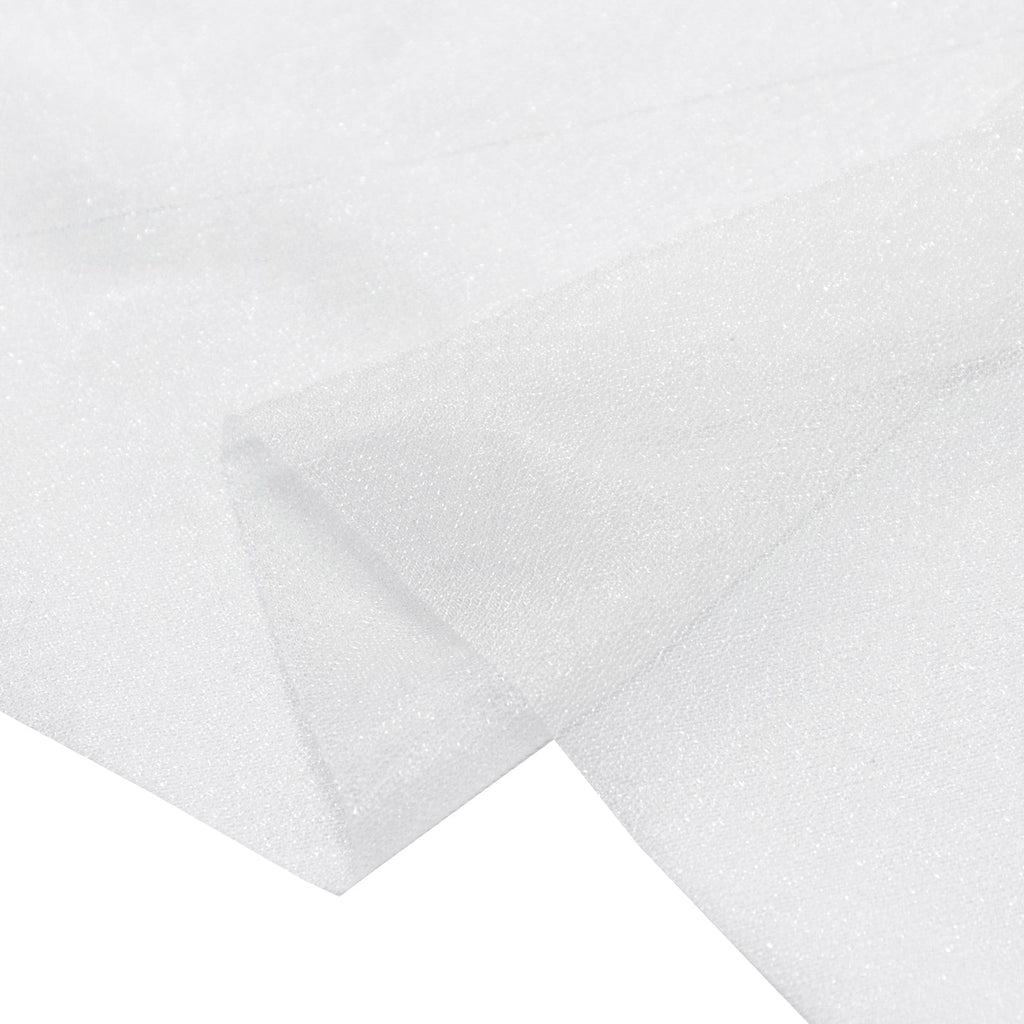 Sheer Backdrop Curtain Panel 5ft Ã— 10ft White â€“ Wedding Arch Drape with Rod Pocket - Bell Racket Store