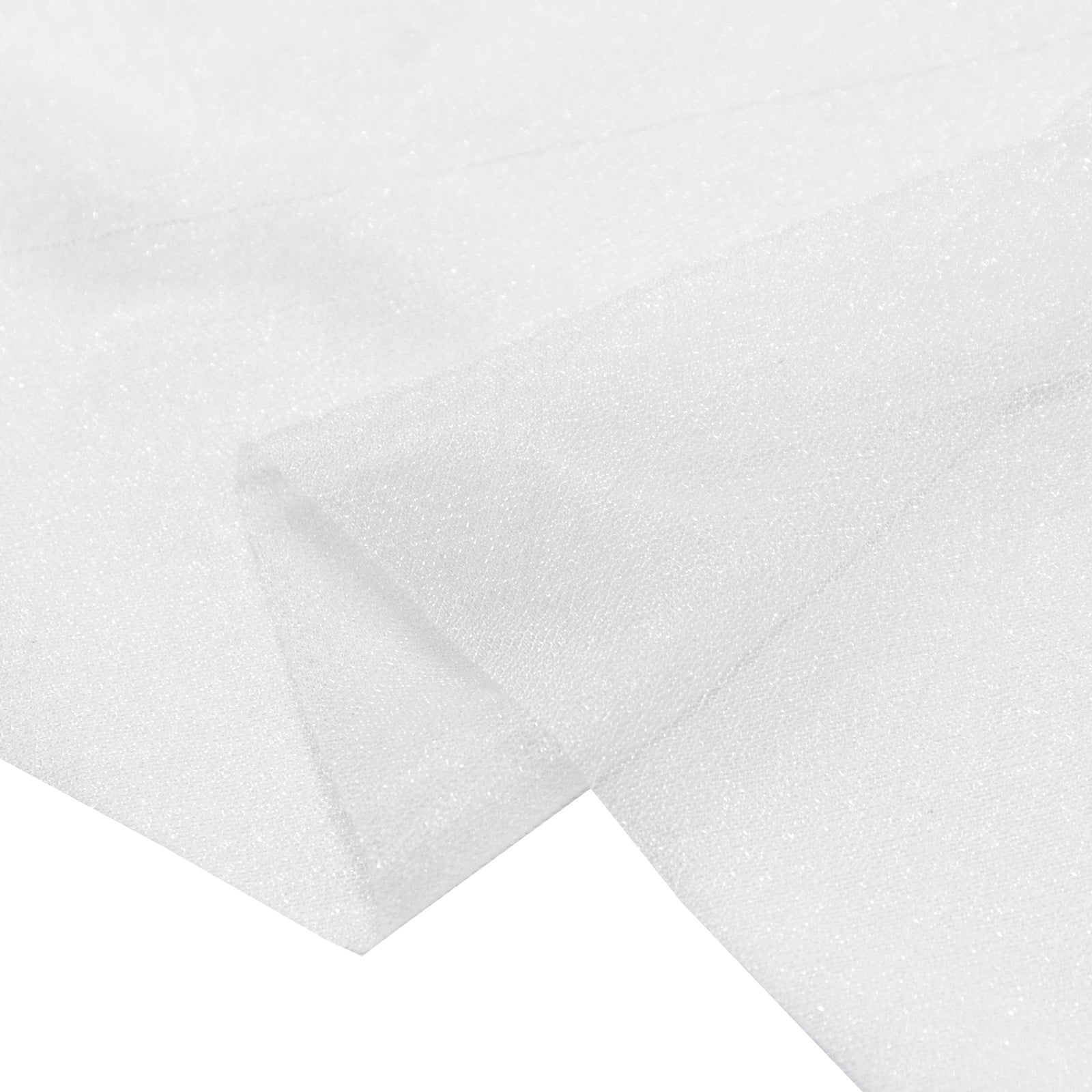 Sheer Backdrop Curtain Panel 5ft Ã— 10ft White â€“ Wedding Arch Drape with Rod Pocket - Bell Racket Store