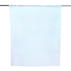 8ftx8ft Iridescent Blue Big Payette Sequin Event Curtain Drapes, Backdrop Event Panel