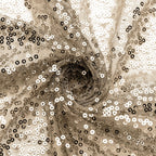 Sequin 20"x20" Napkin Champagne - Shimmering Dinner Napkin