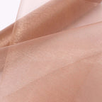 12"x10yd Dusty Rose Sheer Chiffon Fabric Bolt, DIY Voile Drapery Roll