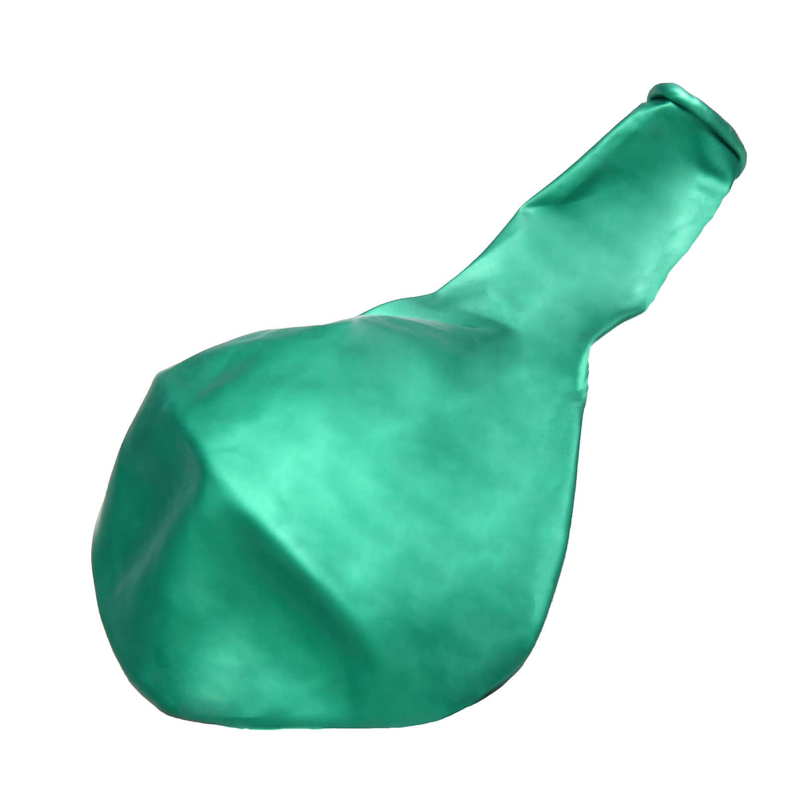 5 Pack 18" Metallic Chrome Green Latex Helium or Air Party Balloons