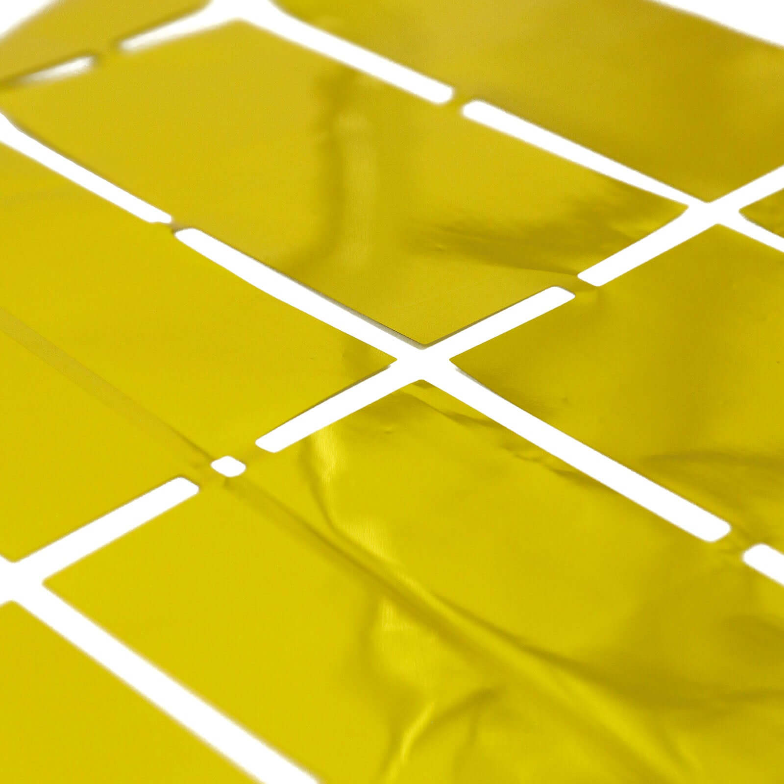 Shiny Gold Metallic Foil Rectangle Curtain Party Backdrop Door Window Curtain - 3ftx6.5ft - Bell Racket Store