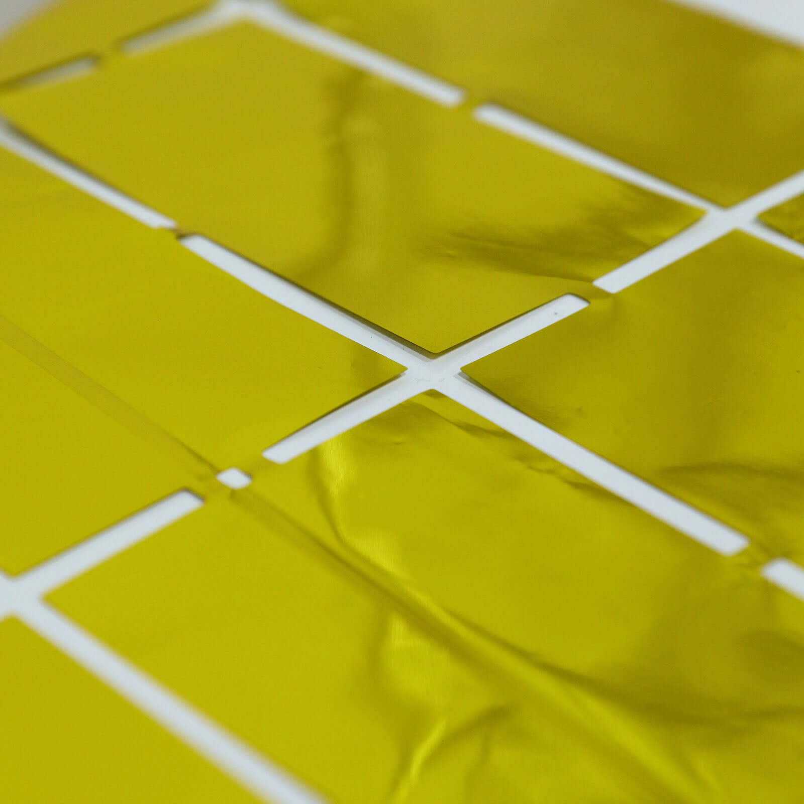 Shiny Gold Metallic Foil Rectangle Curtain Party Backdrop Door Window Curtain - 3ftx6.5ft - Bell Racket Store