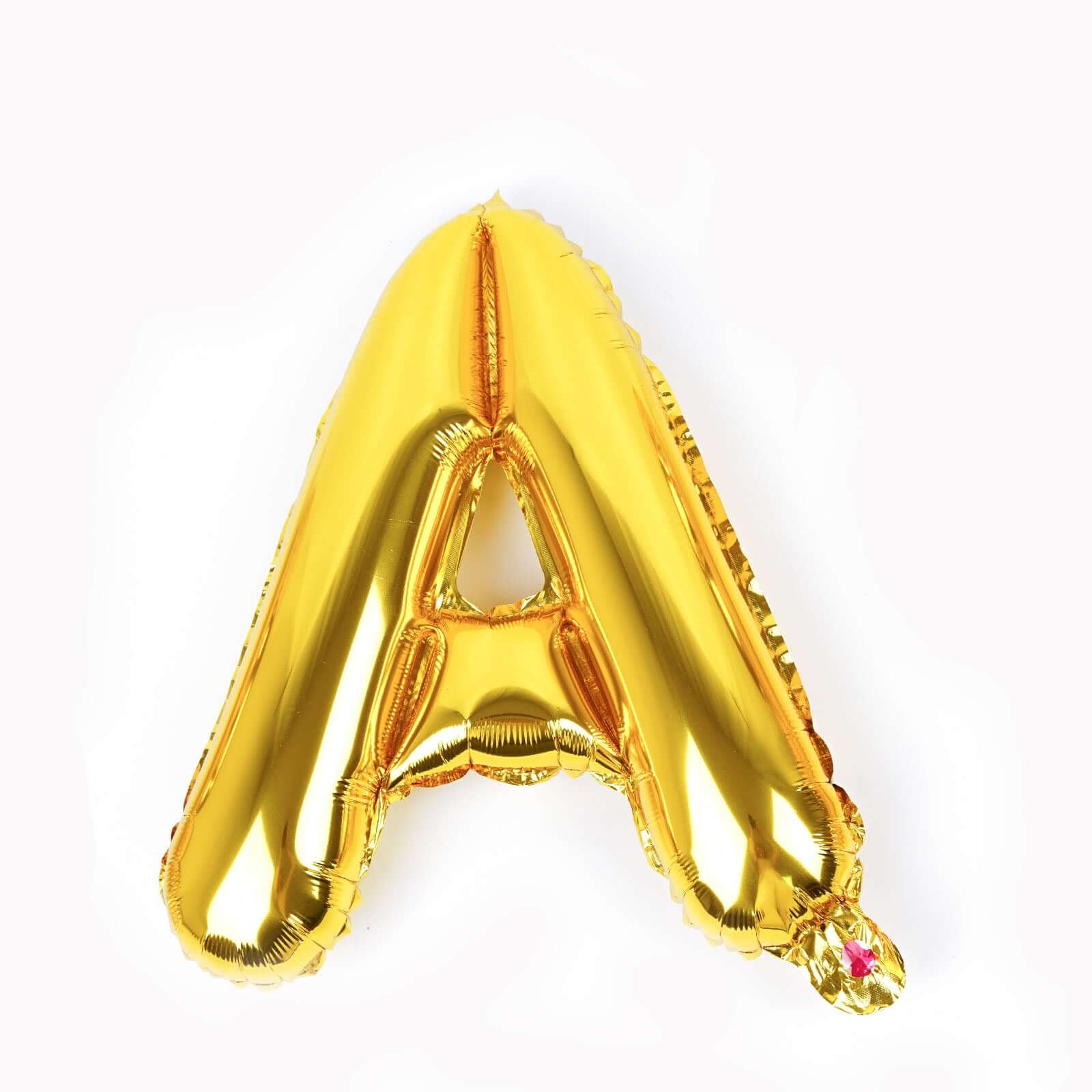 13" Ready-To-Use Shiny Gold "Congrats" Mylar Foil Balloon Banner Sign