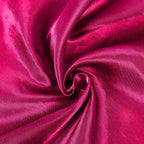 Satin Rectangular 60"x102" Tablecloth Fuchsia - Smooth and Lustrous Table Cover