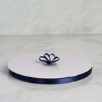 100 Yards 3/8" Navy Blue Single Face Decorative Satin Ribbon