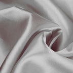 Satin 108" Round Tablecloth Silver - Smooth and Lustrous Table Cover