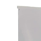 24" Silver Mirror Finish Acrylic Display Box, Pedestal Riser with Interchangeable Lid and Base