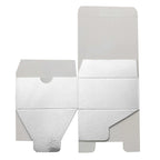 100 Pack 4"x4"x2" Silver Cake Cupcake Party Favor Gift Boxes, DIY