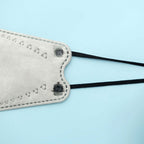 10 Pack Silver Breathable KF94 Face Mask, 3D Fish-Design Mouth Shields for Adult, 4-Layer Protective Face Masks with Adjustable Nose Clip