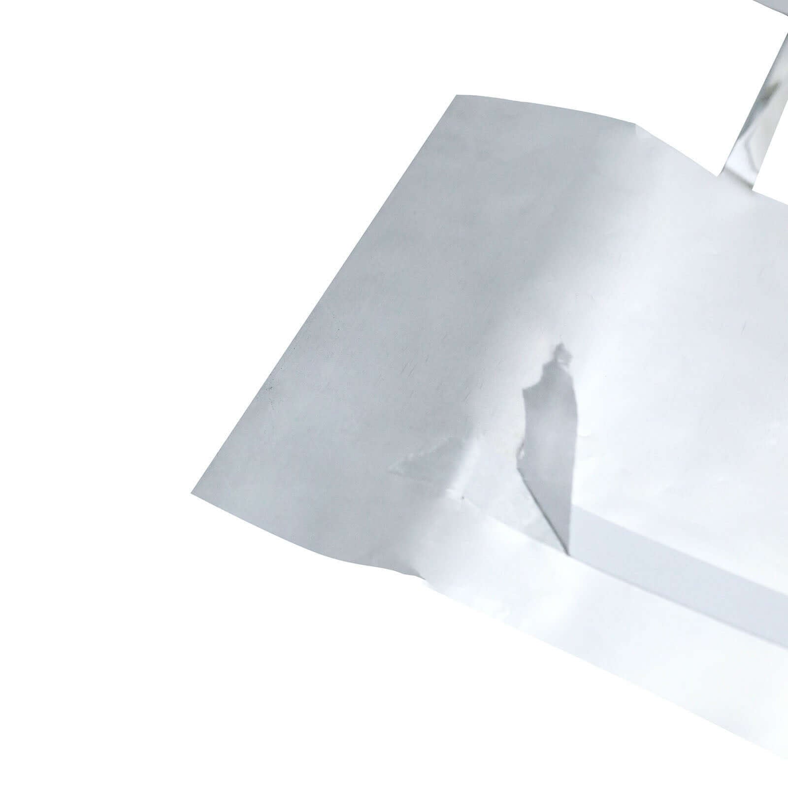 Silver Round Chain Foil Fringe Curtain Party Backdrop, Metallic Silver Tinsel Streamer Party Decor - Door Window Foil Curtain - 3ftx6.5ft - Bell Racket Store