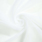 18ft Ivory Sheer Organza Wedding Arch Drapery Fabric, Window Scarf Valance