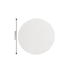 12 Pack Round Acrylic Mirror Wall Stickers, 8" Removable Wall Decals For Home Decor