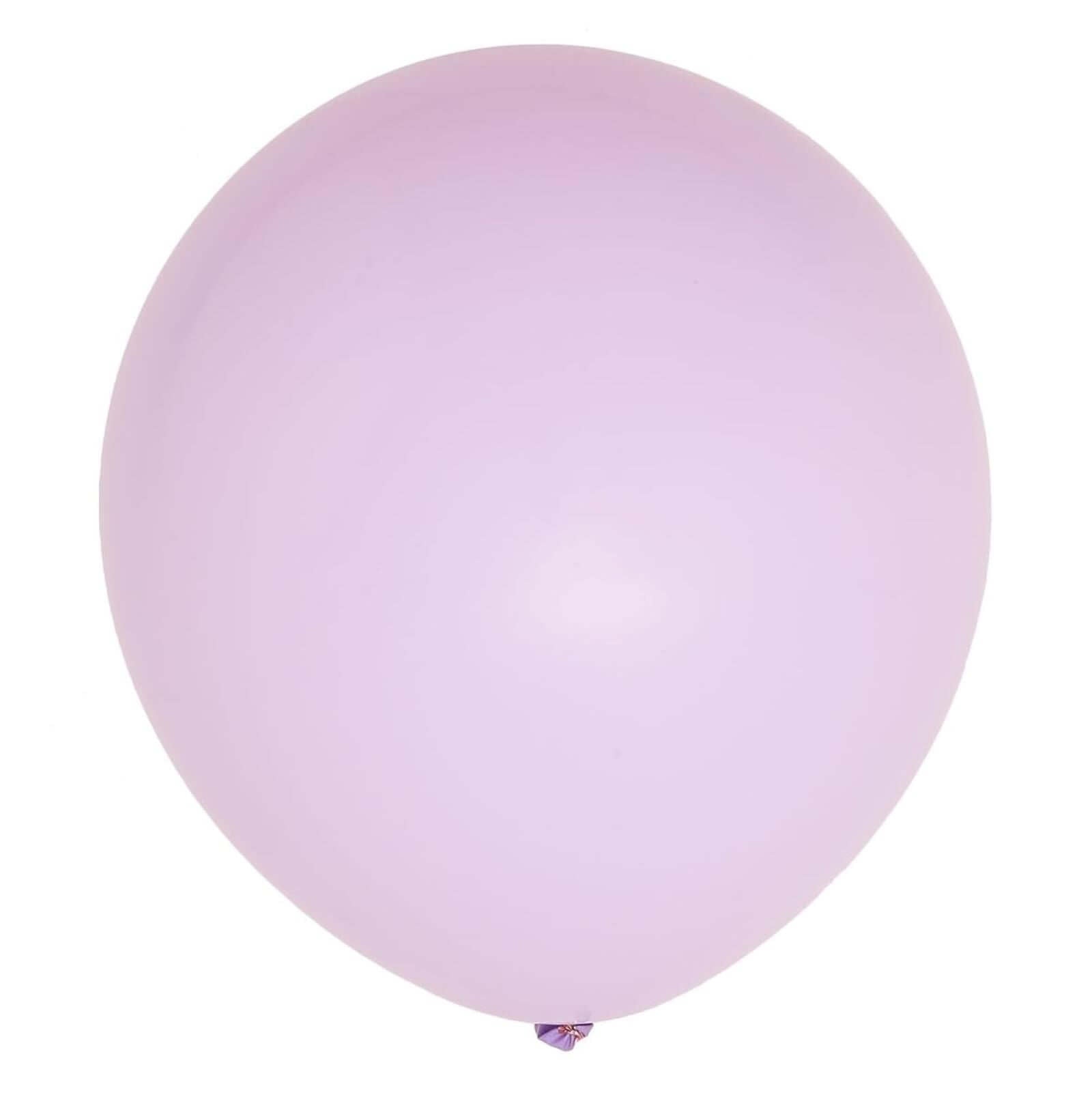 10 Pack 18" Matte Pastel Lavender Lilac Helium or Air Latex Party Balloons