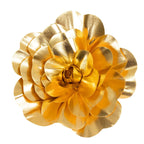 4 Pack 16" Large Metallic Gold Real Touch Artificial Foam DIY Craft Roses