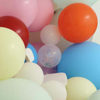 10 Pack 18" Matte Pastel Orange Helium or Air Latex Party Balloons