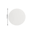 12 Pack Round Acrylic Mirror Wall Stickers, 6" Removable Wall Decals For Home Decor