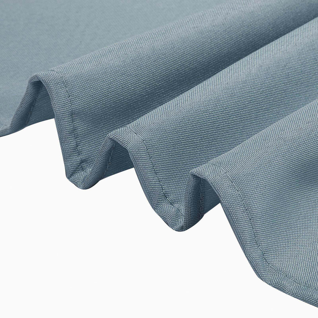 Polyester 54"x54" Table Overlay Square Tablecloth Dusty Blue - Wrinkle-Resistant & Durable Table Cover