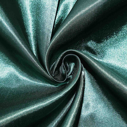 Satin 12"x108" Table Runner Hunter Emerald Green - Stylish Table Linen