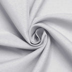 Polyester 90"x132" Rectangle Tablecloth Silver - Seamless Wrinkle-Resistant Table Cover