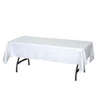 Vinyl Tablecloth Clear Eco-Friendly Rectangle - Sturdy PVC Tablecloth 60"x90" 10 Mil Thick