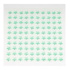 600 Pcs Apple Green Star Shape Stick-On Diamond Rhinestone Stickers, DIY Self Adhesive Craft Gems